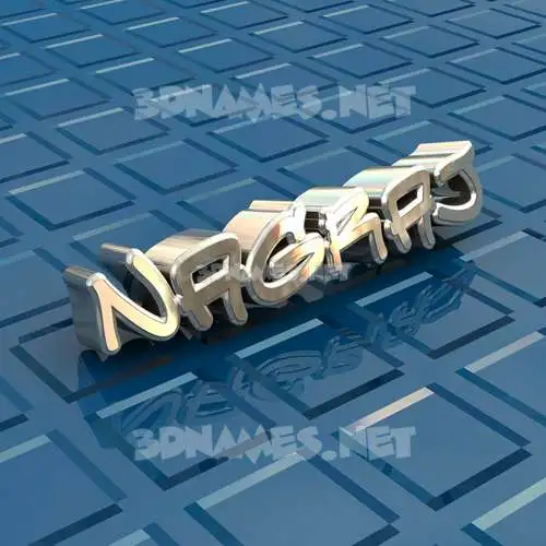 nagraj in Blue Bling style - 3D name wallpaper