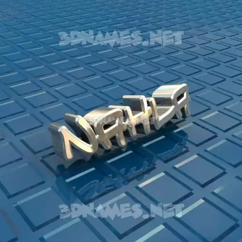 nahla in Blue Bling style - 3D name wallpaper