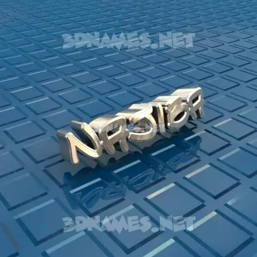 najiba in Blue Bling style - 3D name wallpaper