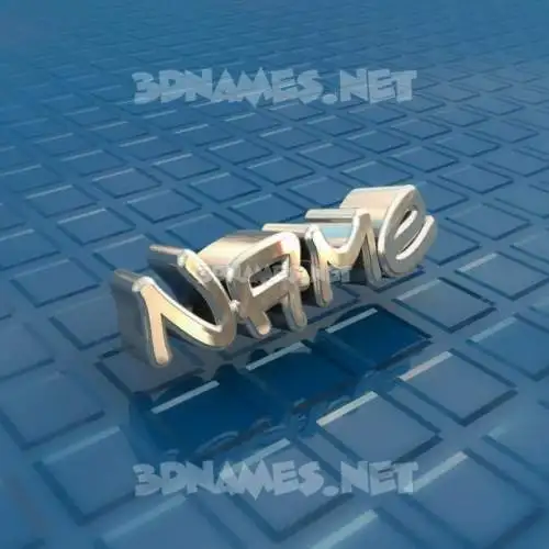 name in Blue Bling style - 3D name wallpaper