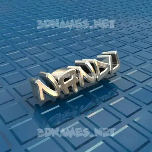 nandu in Blue Bling style - 3D name wallpaper nandu in Blue Bling style - 3D name wallpaper