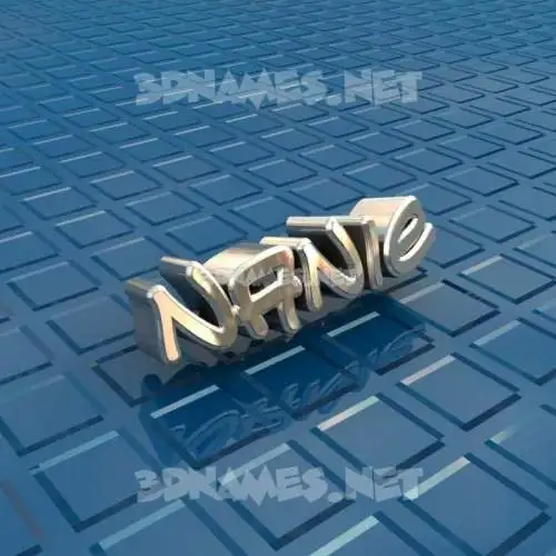 nanie in Blue Bling style - 3D name wallpaper nanie in Blue Bling style - 3D name wallpaper