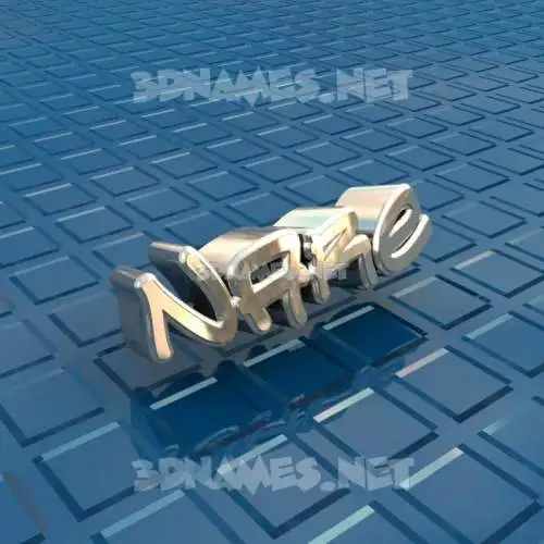 nare in Blue Bling style - 3D name wallpaper