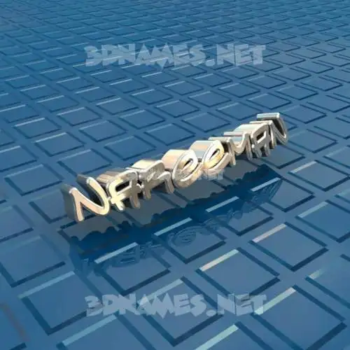nareeman in Blue Bling style - 3D name wallpaper nareeman in Blue Bling style - 3D name wallpaper