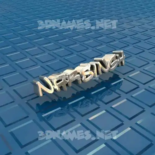 narsingh in Blue Bling style - 3D name wallpaper