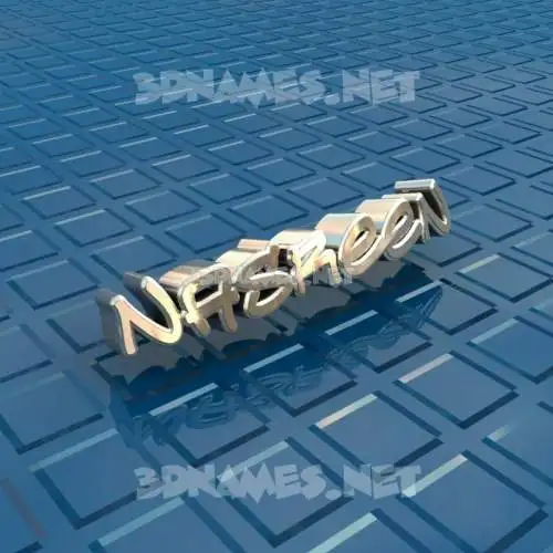 nasreen in Blue Bling style - 3D name wallpaper nasreen in Blue Bling style - 3D name wallpaper