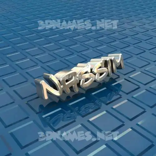 nassim in Blue Bling style - 3D name wallpaper nassim in Blue Bling style - 3D name wallpaper