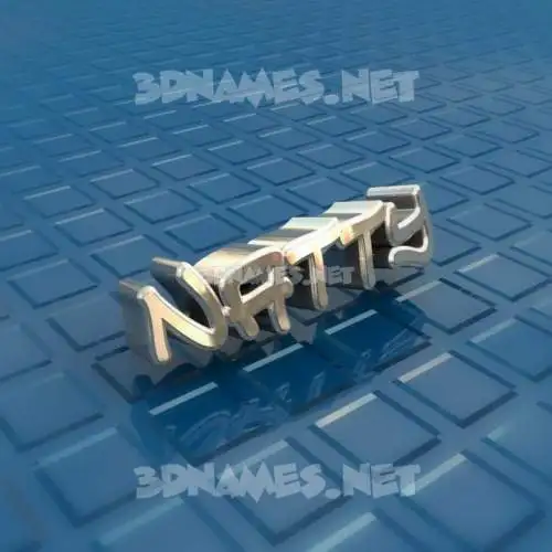 natty in Blue Bling style - 3D name wallpaper natty in Blue Bling style - 3D name wallpaper
