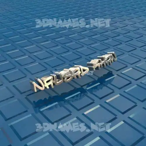 nausad khan in Blue Bling style - 3D name wallpaper nausad khan in Blue Bling style - 3D name wallpaper