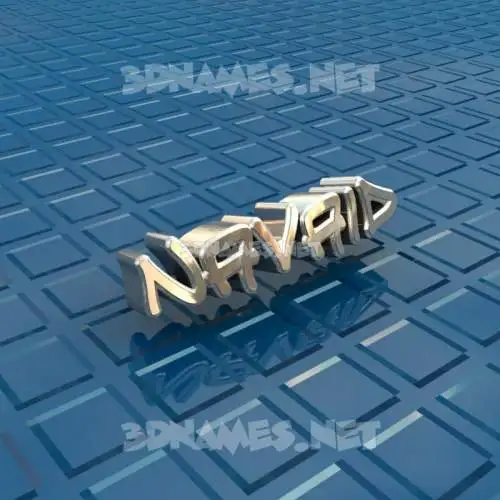 navaid in Blue Bling style - 3D name wallpaper navaid in Blue Bling style - 3D name wallpaper