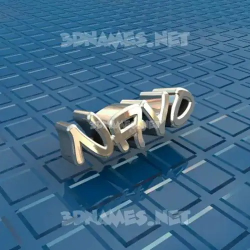 navo in Blue Bling style - 3D name wallpaper navo in Blue Bling style - 3D name wallpaper