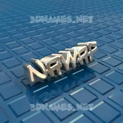 nawaf in Blue Bling style - 3D name wallpaper nawaf in Blue Bling style - 3D name wallpaper