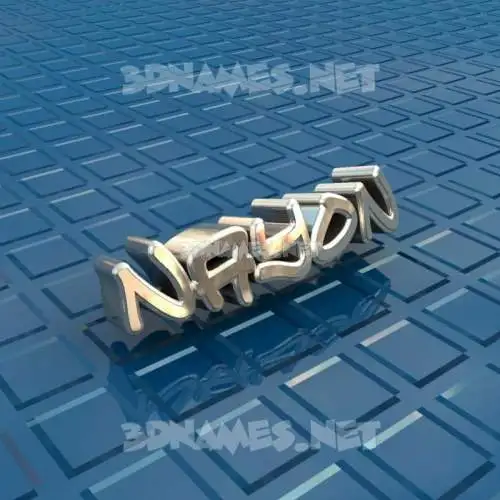 nayon in Blue Bling style - 3D name wallpaper nayon in Blue Bling style - 3D name wallpaper