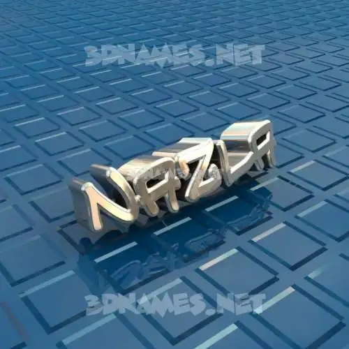 nazla in Blue Bling style - 3D name wallpaper nazla in Blue Bling style - 3D name wallpaper