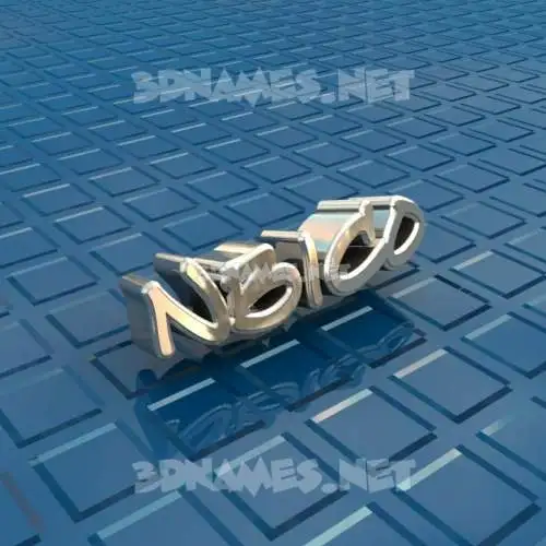 nbico in Blue Bling style - 3D name wallpaper nbico in Blue Bling style - 3D name wallpaper