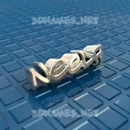 needa in Blue Bling style - 3D name wallpaper needa in Blue Bling style - 3D name wallpaper