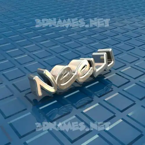 neelu in Blue Bling style - 3D name wallpaper neelu in Blue Bling style - 3D name wallpaper