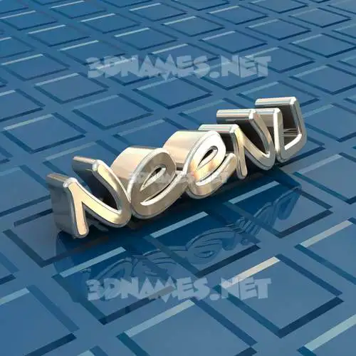 neenu in Blue Bling style - 3D name wallpaper neenu in Blue Bling style - 3D name wallpaper
