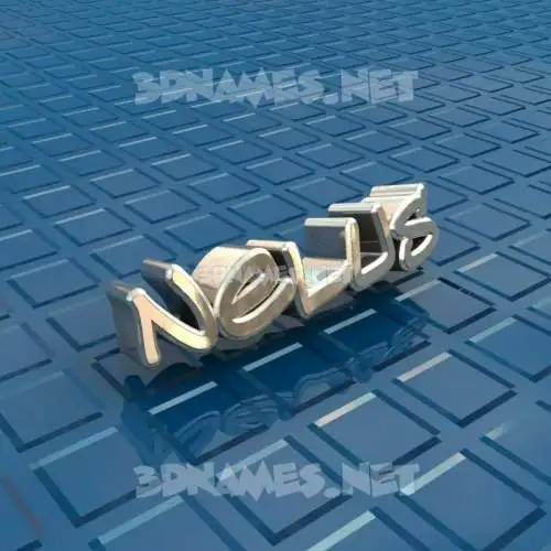nelus in Blue Bling style - 3D name wallpaper nelus in Blue Bling style - 3D name wallpaper