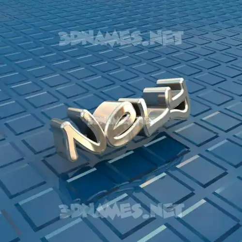nely in Blue Bling style - 3D name wallpaper nely in Blue Bling style - 3D name wallpaper