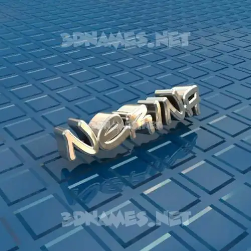 nerina in Blue Bling style - 3D name wallpaper nerina in Blue Bling style - 3D name wallpaper