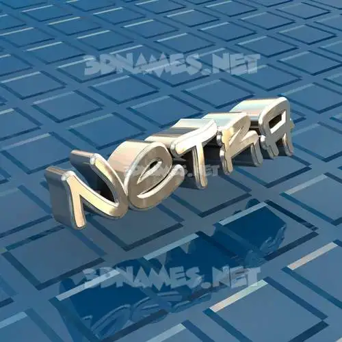 netra in Blue Bling style - 3D name wallpaper netra in Blue Bling style - 3D name wallpaper