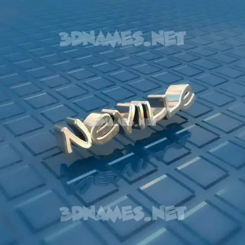neville in Blue Bling style - 3D name wallpaper neville in Blue Bling style - 3D name wallpaper