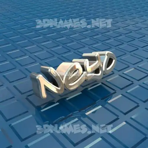 neyo in Blue Bling style - 3D name wallpaper neyo in Blue Bling style - 3D name wallpaper