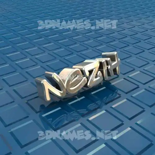 nezih in Blue Bling style - 3D name wallpaper nezih in Blue Bling style - 3D name wallpaper