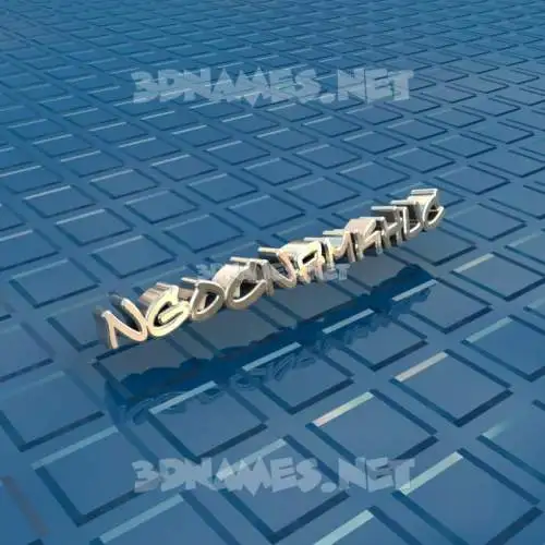 ngocnamkhuc in Blue Bling style - 3D name wallpaper