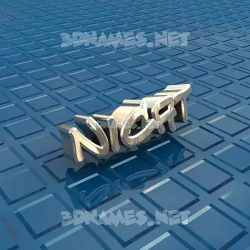 nicat in Blue Bling style - 3D name wallpaper nicat in Blue Bling style - 3D name wallpaper