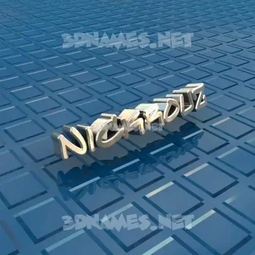 nickrouz in Blue Bling style - 3D name wallpaper nickrouz in Blue Bling style - 3D name wallpaper