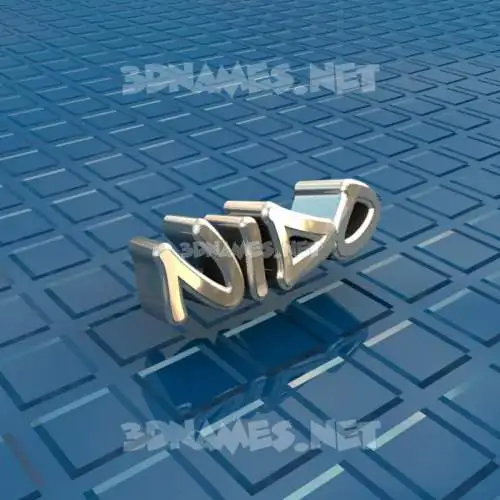 nido in Blue Bling style - 3D name wallpaper nido in Blue Bling style - 3D name wallpaper