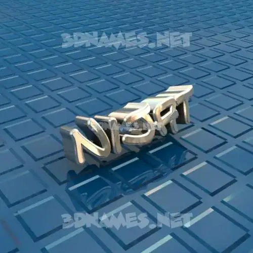 nijat in Blue Bling style - 3D name wallpaper nijat in Blue Bling style - 3D name wallpaper