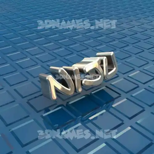 niju in Blue Bling style - 3D name wallpaper niju in Blue Bling style - 3D name wallpaper