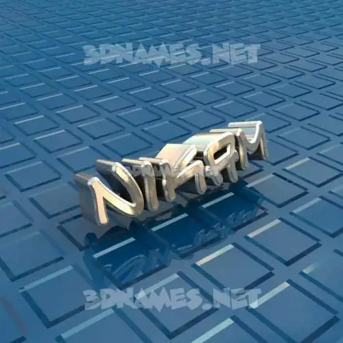 nikam in Blue Bling style - 3D name wallpaper nikam in Blue Bling style - 3D name wallpaper