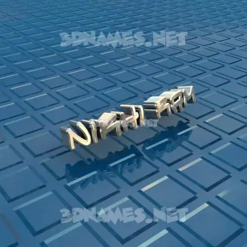 nikhi ram in Blue Bling style - 3D name wallpaper nikhi ram in Blue Bling style - 3D name wallpaper