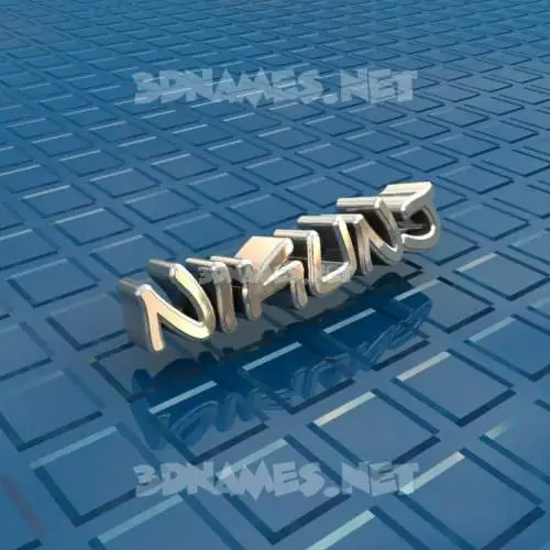 nikunj in Blue Bling style - 3D name wallpaper nikunj in Blue Bling style - 3D name wallpaper