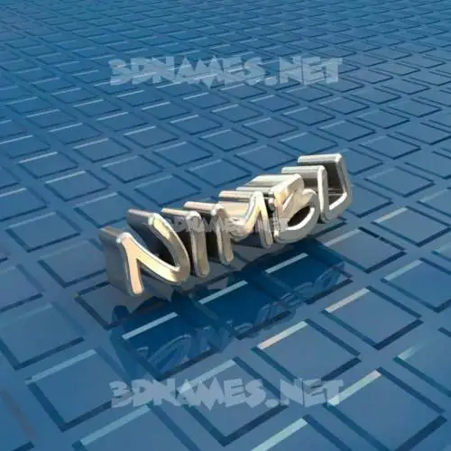 nimbu in Blue Bling style - 3D name wallpaper nimbu in Blue Bling style - 3D name wallpaper
