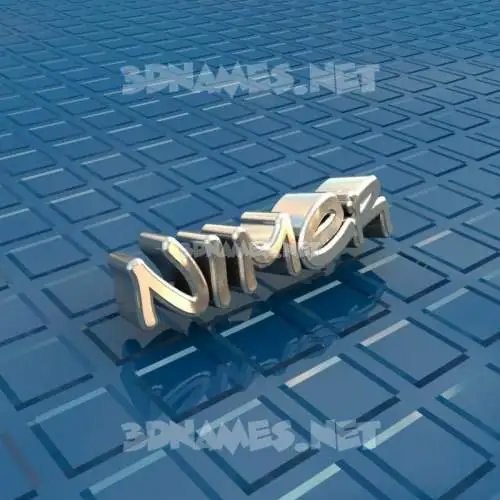 nimer in Blue Bling style - 3D name wallpaper nimer in Blue Bling style - 3D name wallpaper