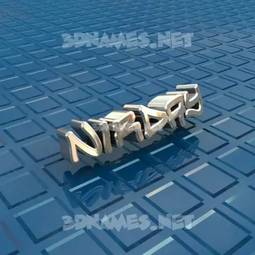 nirday in Blue Bling style - 3D name wallpaper nirday in Blue Bling style - 3D name wallpaper