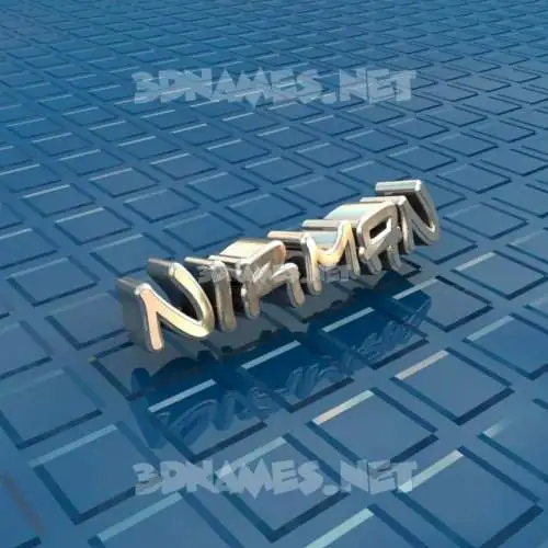 nirman in Blue Bling style - 3D name wallpaper nirman in Blue Bling style - 3D name wallpaper