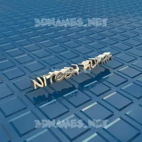 nitesh kumar in Blue Bling style - 3D name wallpaper nitesh kumar in Blue Bling style - 3D name wallpaper