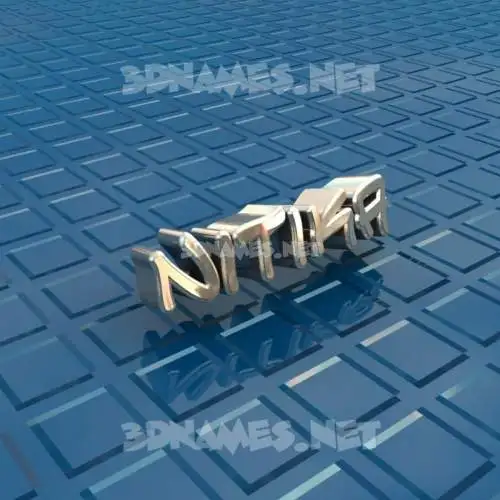 nitika in Blue Bling style - 3D name wallpaper nitika in Blue Bling style - 3D name wallpaper