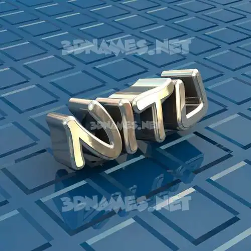 nitu in Blue Bling style - 3D name wallpaper