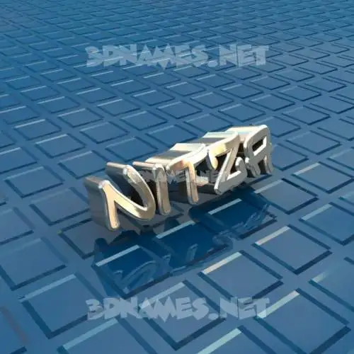 nitza in Blue Bling style - 3D name wallpaper nitza in Blue Bling style - 3D name wallpaper