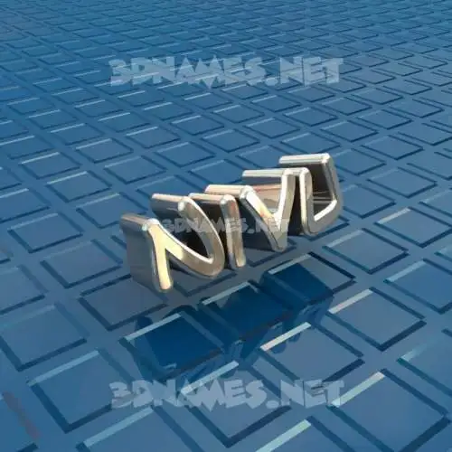 nivu in Blue Bling style - 3D name wallpaper nivu in Blue Bling style - 3D name wallpaper