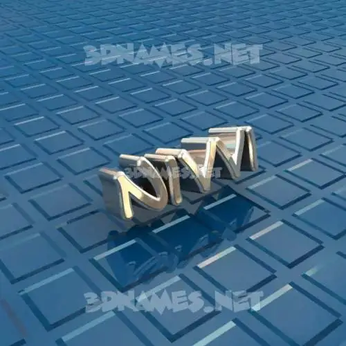 nivvi in Blue Bling style - 3D name wallpaper