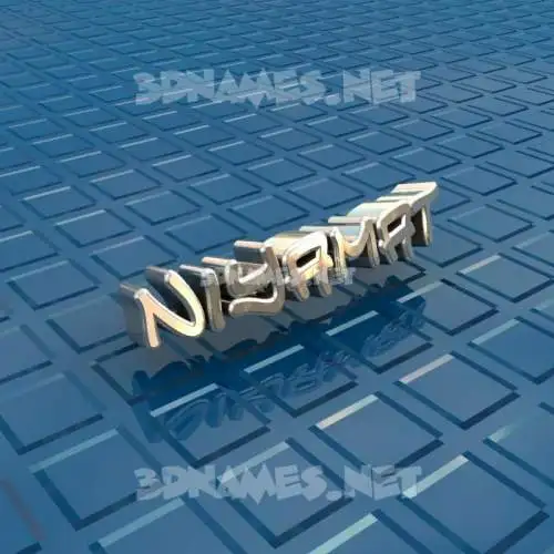 niyamat in Blue Bling style - 3D name wallpaper niyamat in Blue Bling style - 3D name wallpaper