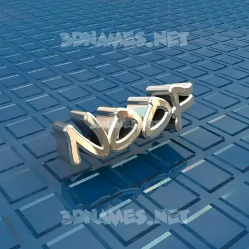 noof in Blue Bling style - 3D name wallpaper noof in Blue Bling style - 3D name wallpaper